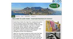 Desktop Screenshot of capemedleytours.co.za